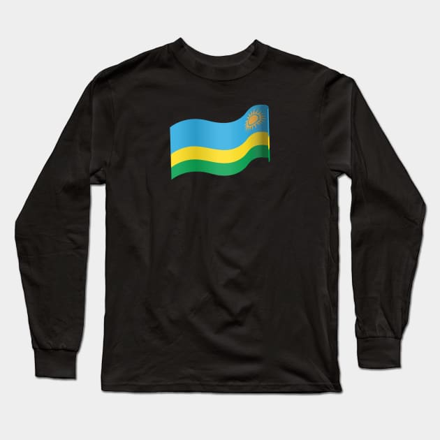 Rwanda Long Sleeve T-Shirt by traditionation